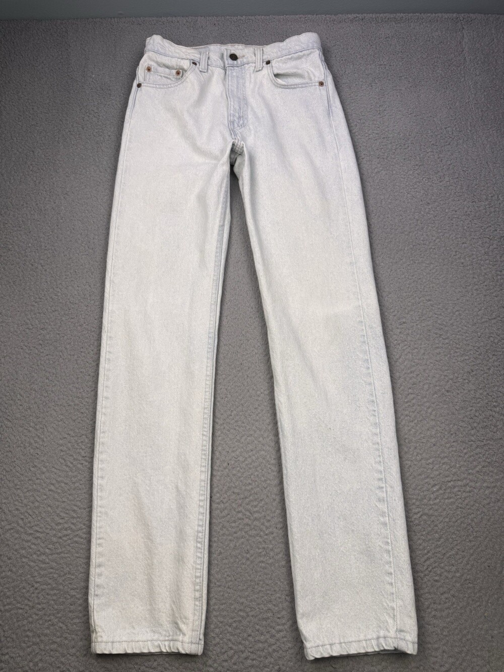 VINTAGE LEVIS 505 Jeans Mens Fits 28x33 Light Stonewash USA 90s Straight Retro